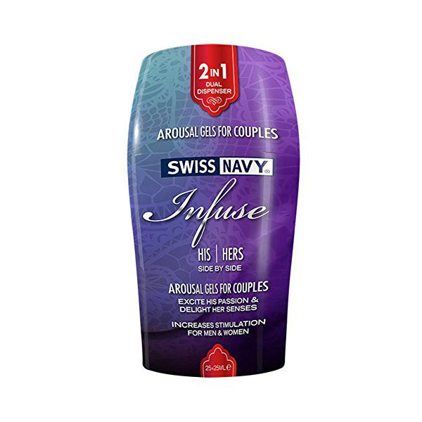 Swiss Navy Infuse 2-In-1 Arousal Gel For Him & Her 50 ml. - Sweven Heaven | Luxurious High Quality Sex Toys And Lingerie
