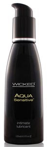 Wicked Aqua Sensitive Lube 4 oz.