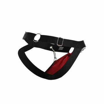 Dngeon Chain Jockstrap Red One Size