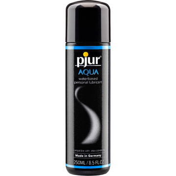 Pjur Aqua Water-Based Personal Lubricant 250Ml Bottle - Sweven Heaven | Luxurious High Quality Sex Toys And Lingerie