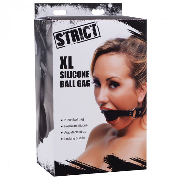Strict XL Silicone Gag Ball 2in