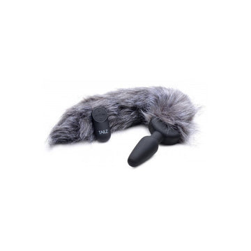 Tailz Vibrating Gray Fox Tail