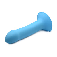 Squeeze-It 10X Squeezable Vibrating Dildo Blue