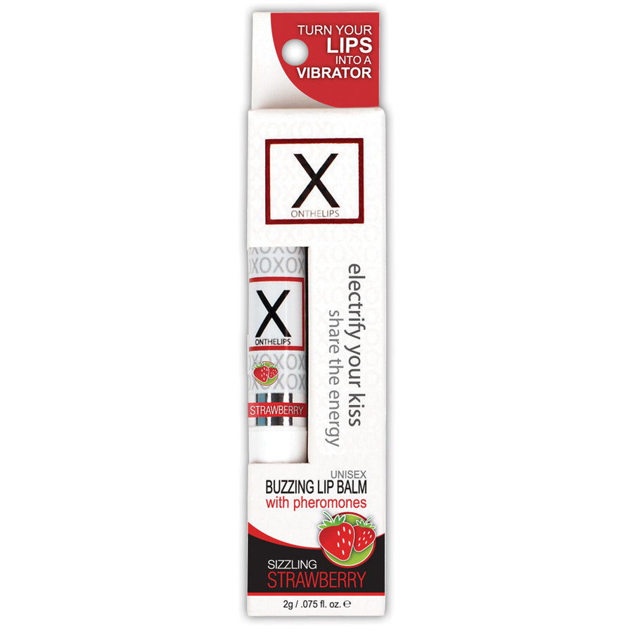 X On The Lips 1 Ct Strawberry
